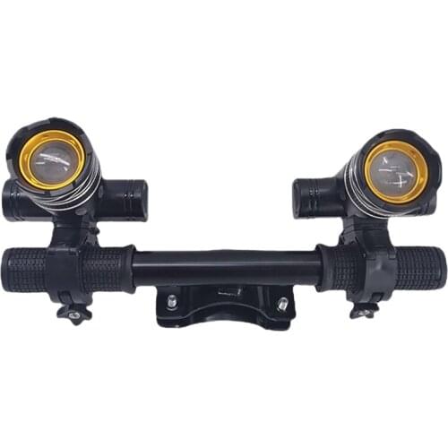 Electric Scooter LED Headlight USB Rechargeable T6 Spotlight Fog Lamp for Ninebot Max G30 ES2 ES4