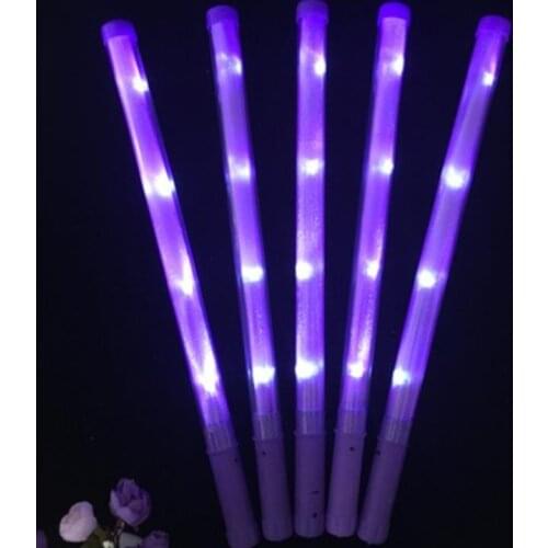 LED Glow Stick Flashlight Light up Flashing Sticks Wand for Party Concert Event KTV Cheer Atmosphere props Kids Toys