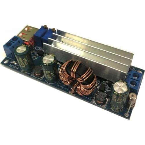 DC-DC 2-24V to 3-30V USB Step Up Boost Buck Module Constant Voltage Constant Current Power Supply Board 80W High Power