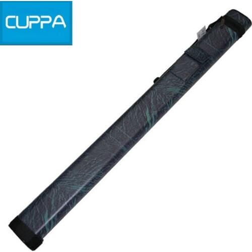 High Quality Cuppa 2 Holes 1/2 Pool Cue Case Three Colors Pool Billiard Cues Cases PU Billiard Accessories China