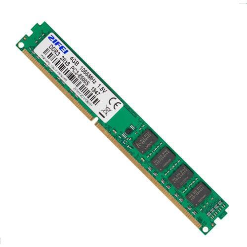 ZIFEI DDR3 8GB (4GB*2 Dual-channel) RAM 1066 1333 1600 MHz 2Rx8 Dual module 240pin non-ECC UDIMM Desktop Memory with 16pcs chips