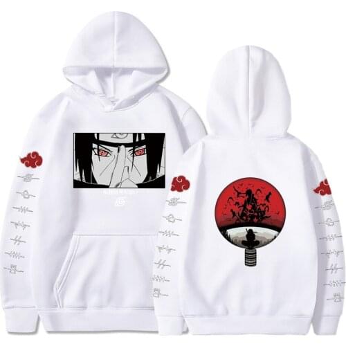 2021 Hot Fashion Hoodies Japanese Anime Streetwear itachi pullover Sweatshirt Men Casual Autumn Winter Hip Hop Hoodie pullover