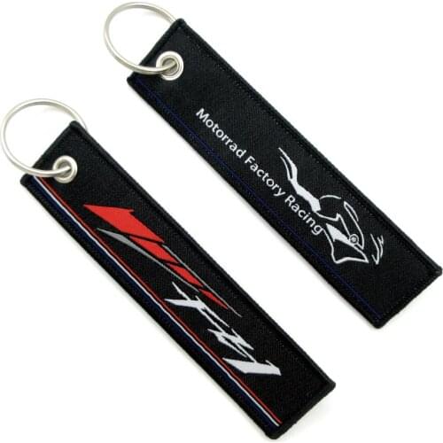 2021 Motorcycles 3D Logo Embroidery Key Holder Chain Collection Keychains Pendant For Yamaha FZ1 F Z 1 Badge Keyrings Key Chain