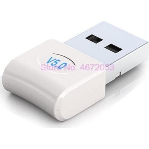 500pcs/lot Computer USB Bluetooth Adapter 5.0USB Desktop Wireless WiFi Audio Receiver Transmitter Dongle For Computer PC