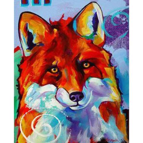 5D DIY full Square,Round Drill diamond painting Cross stitch -fox animal- 3D Rhinestone embroidery Home decor gift