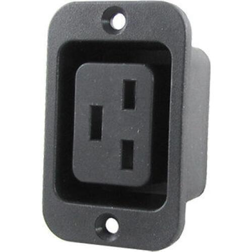 AC 250V 16A 2 Terminals IEC320 C19 Female Power Plug Socket