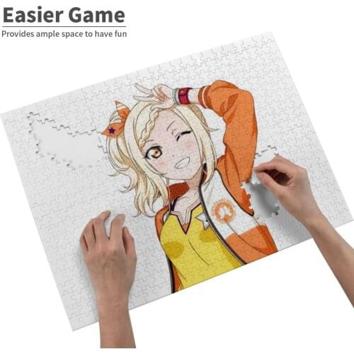 Ai Miyashita Idolized " Lesson Time Nijigaku " S Jigsaw Puzzle Game Wooden Toys Assembling Picture Games Toys Ai Miyashita Ai