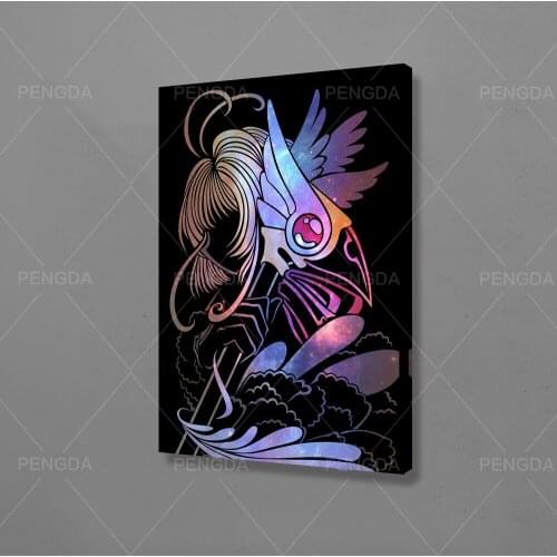 HD Prints Home Decor Painting Magical Girl Sakura Poster Wall Art Canvas Beautiful Wing Modular Frame Pictures For Living Room
