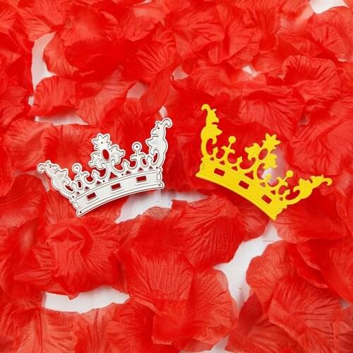 1pcs Crown Dies Scrapbooking Metal Cutting DIY Scrapbook Paper Album Decorations Craft Cutting Dies Embossing Decorative