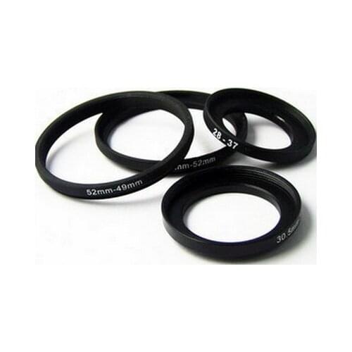 Metal Lens Adapter Step Up Ring 46-67 32-34 34-46 34-49 34-52 34-55 34-42 34-58MM DSLR Lens Filter Stepping Adapter Camera
