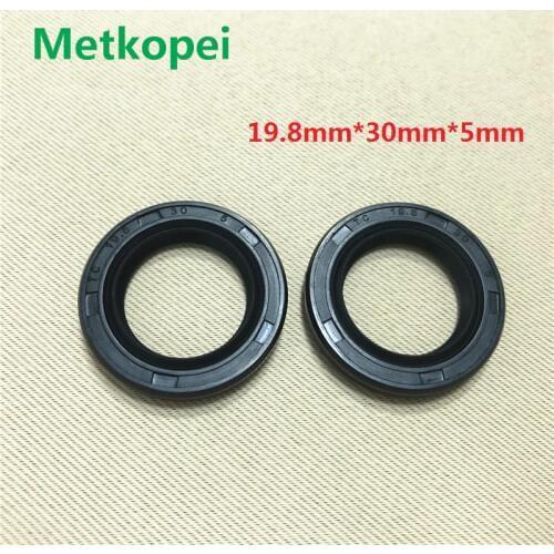 Motorcycle scooter ATV high quality 19.8*30*5 mm 19.8x30x5mm oil seal with spring for Moped Dirt Bike GY6 50 125 seal spare part