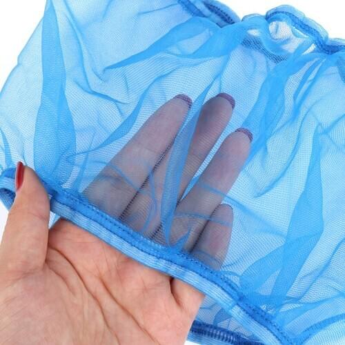 Soft Nylon Mesh Receptor Seed Guard Bird Parrot Cover Easy Cleaning Nylon Airy Fabric Mesh Bird Cage Cover Catcher Bird Supplies