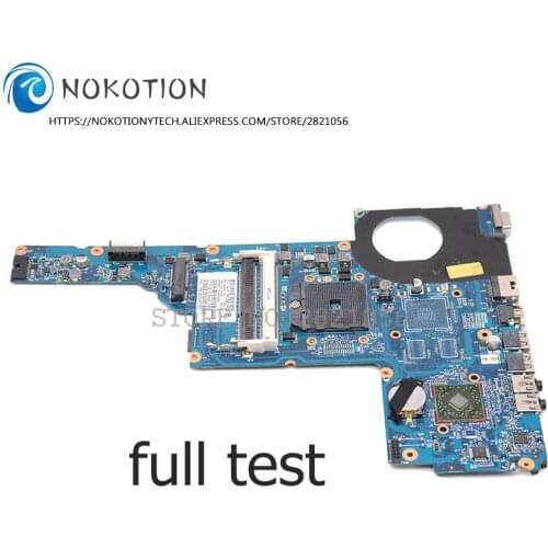 NOKOTION for HP PAVILION G6 G6Z G6-1000 laptop motherboard 649288-001 socket fs1 ddr3