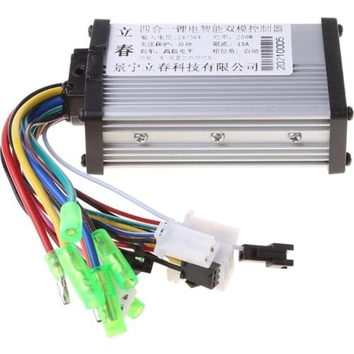 OOTDTY DC 24/36V 250W Brushless Regulator Speed Controller Scooter E-bike Electric Motor