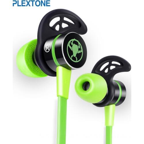 Original Plextone G20 Noise Cancelling Gaming Earphone Magnetic Hammering Bass In-Ear Headset Headphones Earbuds For Sport Music