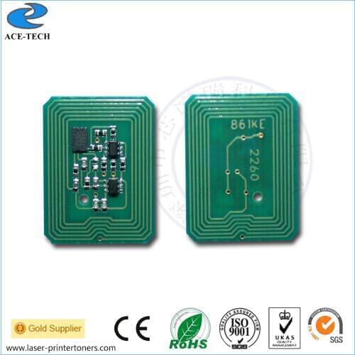 Reset toner chip for OKI MC851 MC861 MFP EU color laser printer cartridge 44059165~44059168