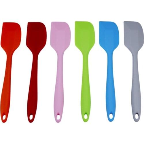 8.3 inch Silicone Spatula Two-In-One Design Heat Resistant Kitchen Spatula Is Used for Mixing Cake Cream, Pastry