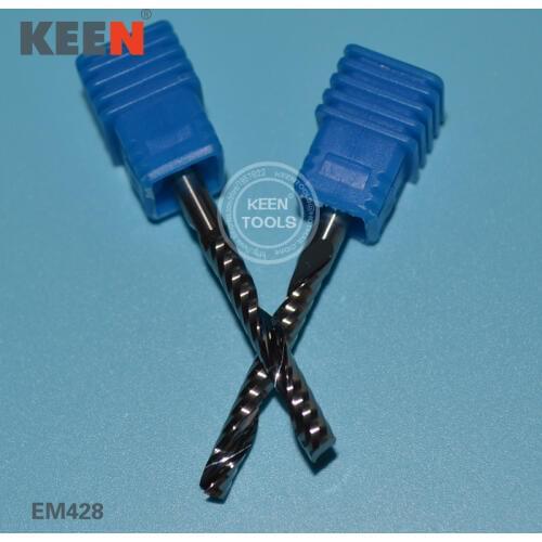 EM428mm Solid Carbide flute spiral bits/milling bits/cutter for acrylic/cutter of cnc router