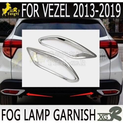 Xgr rear bumper reflector garnish fog lamp cover for VEZEL HRV 2013-2019