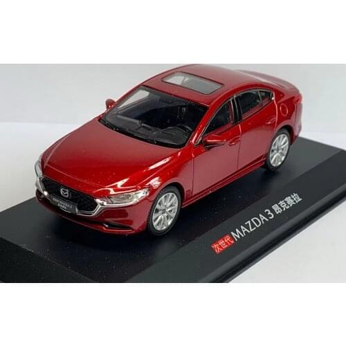 1/43 Scale MAZDA 3 AXELA 2020 Red Diecast Car Model Toy Collection Gift NEW NIB
