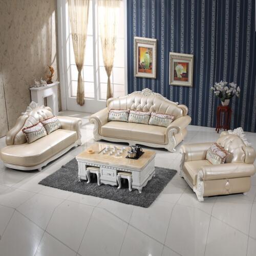 1 +lounge +3seat) long american country style sofa furniture design #CE-P893