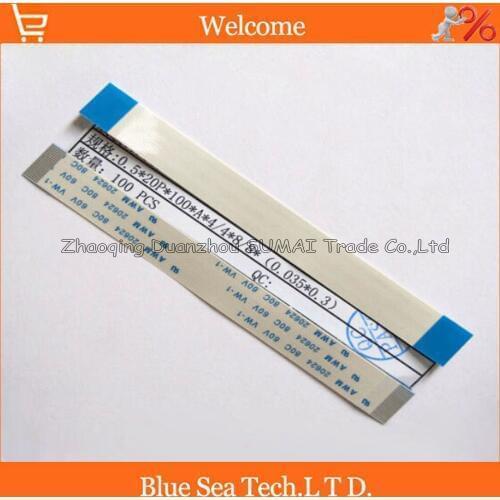 20pcs/lot FFC FPC Flexible Flat Cable 0.5mm pitch 20pin 100mm Isotropy or Anisotropy cable,20624.Welcome custom-made Order