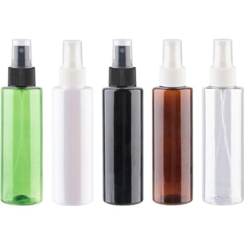40pc 150ml Empty Mist Spray Plastic Bottle For Toilet Water Perfume Toner Cleaning Sprayer Pump Container For Cosmetics Packing