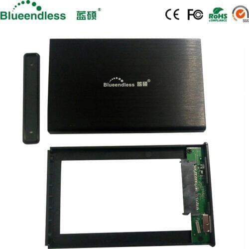 10 piece/lot 2.5" Aluminum HDD SSD Hard Drive Case USB 3.0 to Sata for 7mm-9.5mm thickness Hard Drive Enclosure external hdd box