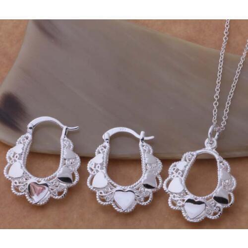 AS349 Trendy wholesale Jewelry Sets Earring 547 + Necklace 089 /aqlajhsa briakipa