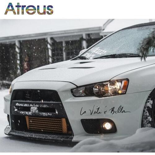 Atreus 1pcs Car-styling Automobiles Stickers Cool For Opel Insignia Vectra C Mokka Skoda Rapid Fabia Superb Audi A3 8P A4 B9 B8