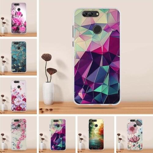 For Huawei Nova 2 Plus Case Cover For Huawei Nova 2 Plus Case 5.5" Soft TPU Colorful Silicone Cover For Huawei Nova 2 plus Case
