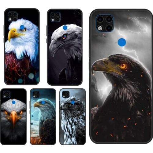 Eagle Hawk Bird Animal Case For Xiaomi Redmi Note 10 Pro Case For Redmi Note 9 Pro 7 8 8T 9S 9A 9C 9T Back Cover