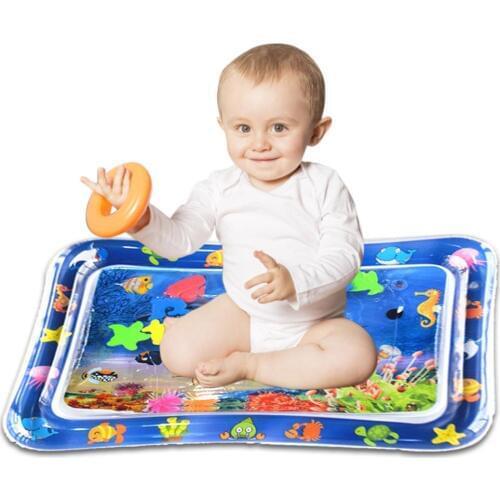 Summer Baby inflatable water mat Safety Cushion Ice Mat Early Education Toys Play Baby Inflatable Water Play Essential toy