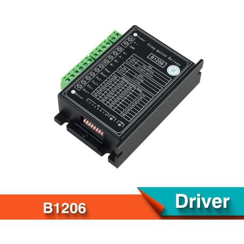 B1206 stepper / half step driver two phase stepper motor driver supply voltage 120V working current 6A