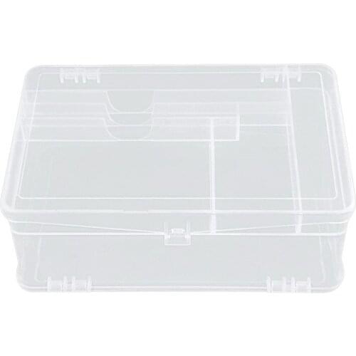 Double-Layer Nail Art Storage Box Nail Pen Storage Box for for Nail Art Pens Nail Brush Container Manicure Nail Tools