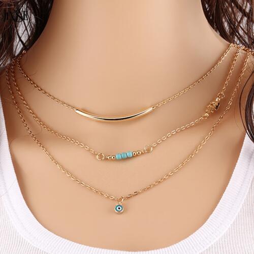 JINSE Beaded Chokers