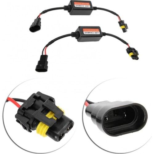 80% Hot Sell 2Pcs 9005/9006 Car LED Headlight Decoder Radio Error Anti Flickering Canceller