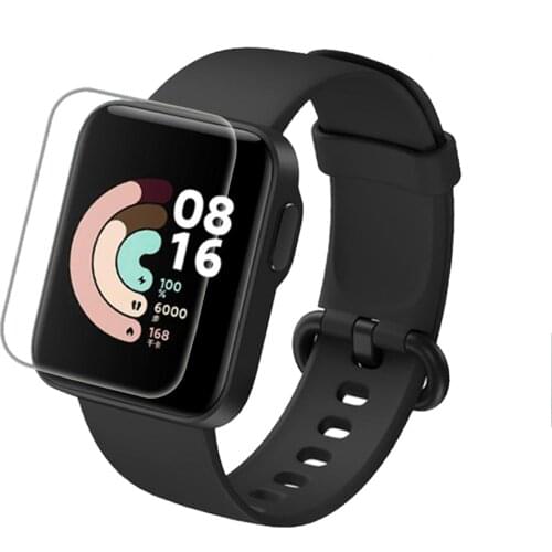 5 Pcs Soft Hydrogel Protective Film for Xiaomi Redmi Watch & Mi Smart Watch Lite Full Coverage Screen Protector Accessories