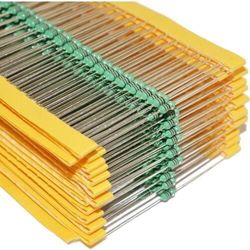 1/4W Inductor Assortment Set 0307 Color Ring Inductance Assortment 1UH-1MH 120pcs Inductors Assorted Set Kit Each of 12