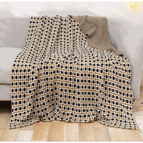 TONGDI Boho Raschel Blanket Soft Thickened Heavy Warm Knitting Eco-friendly Luxury Decor For Cover Sofa Bed Bedspread Winter