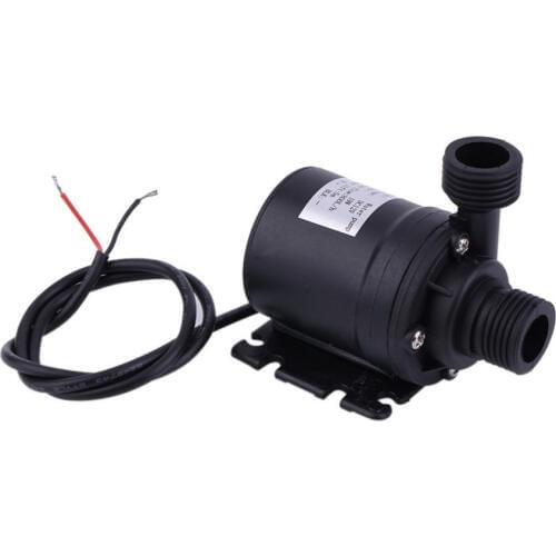 Professional Ultra Quiet Mini DC 12V Lift 5M 800L/H Brushless Motor Submersible Water Pump Multifunction Threaded Water Pump New