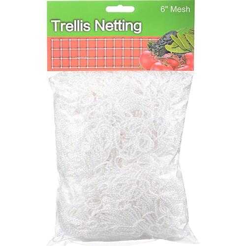 Plant Trellis Netting Heavy-Duty Polyester Plant Support Vine Climbing Hydroponics Garden Net Accessories Multi Use Polyester