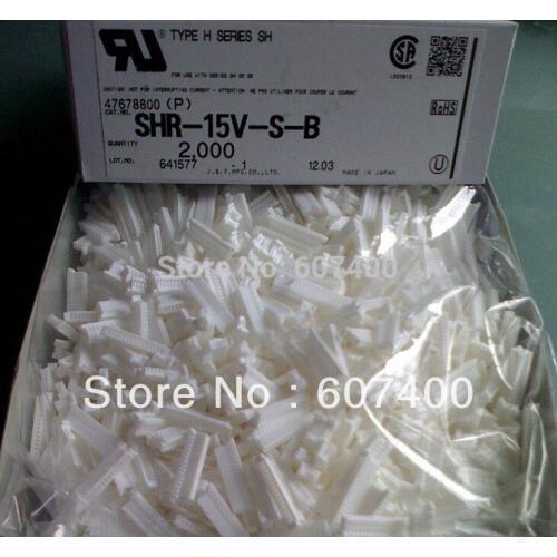 SHR-15V-S-B CONN HOUSING SH 15POS 1MM WHITE color Connectors terminals housings 100% new and original parts