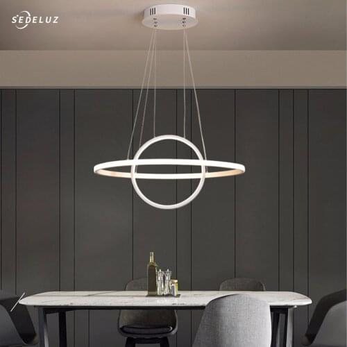 Modern LED Pendant Lights with Creative Personality for Bedroom Decor Dining Living Room Lamp Brightness Chandeliers SEDELUZ
