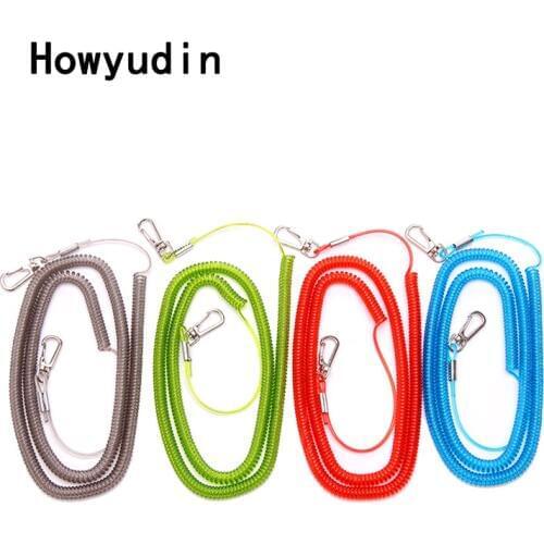 Howyudin 1Pcs Telescopic Wire Missed rope fishing accessories Elongated 5m Fish rod protection fishing tools Prevent Rod Lose