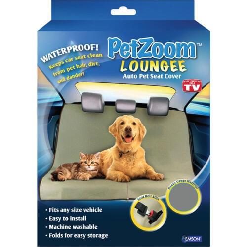 TV Product Petzoom Loungee Large Size Pet Crate Safe Seat Bag Carrier Travel Bed Resistance to Pets Bite and Dirt Large Space