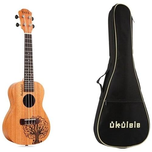 Yael SY whole series 21 inches Ukulele Shabili Mahogany Wood 4strings small guitar musical instrument outdoor player