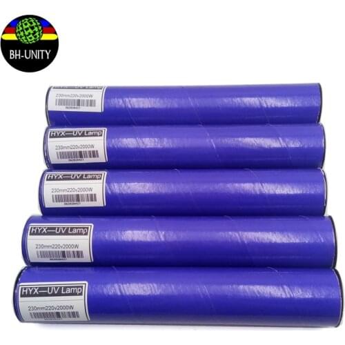 2 pcs/lot mercury ultraviolet led light 230mm 2000w HYX uv lamp 220v curing UV LED light for uv flatbed printer