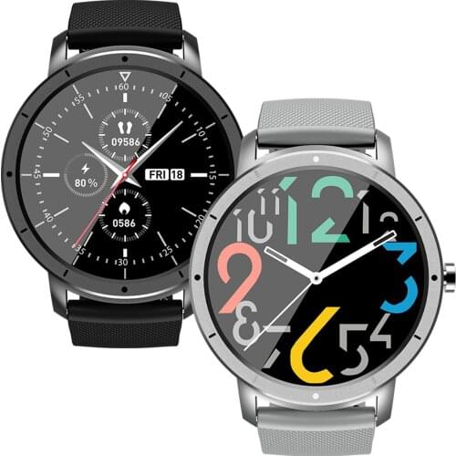 Round Full Touch Screen 1.28 Inch Smart Wacthes Heart Rate Monitor Message Call Reminder HW21 Smartwatch