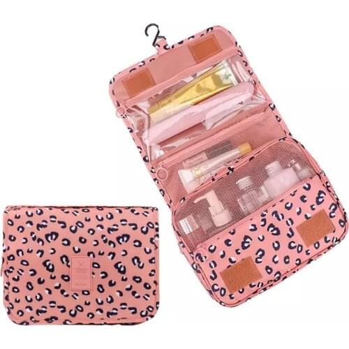Women Waterproof Toiletry Storage Bag Portable Travel Cosmetic Wash Makeup Organizer Bathroom Home Accessories Hanging Pouch